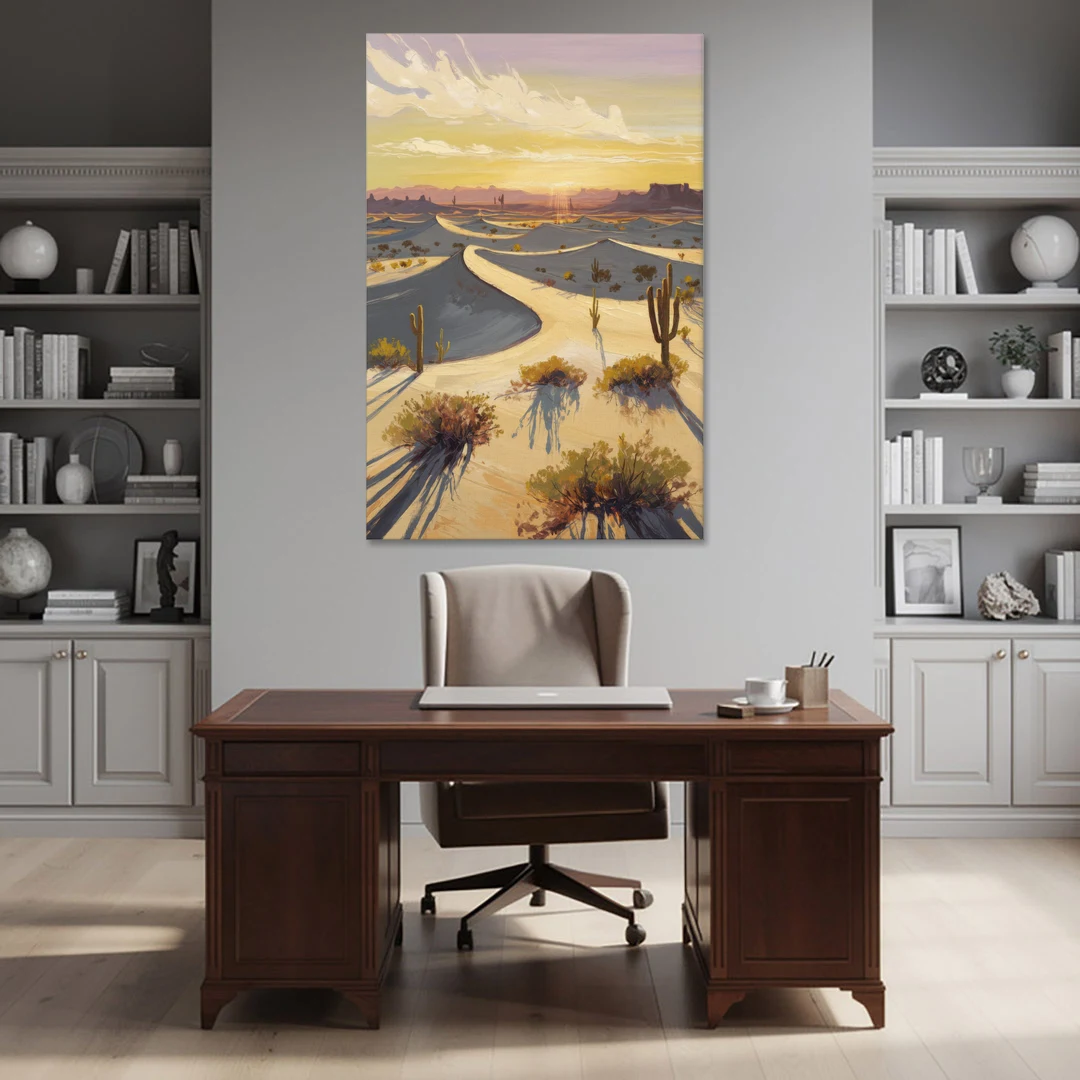 Bisbee Desert Sunrise - Canvas Wall Art - Office - 40x60