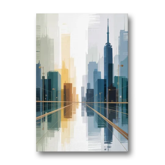 Bloor Street Vibes - Canvas Wall Art - Front