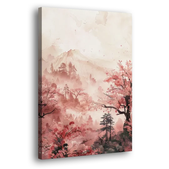 Blossoms in Still Air - Canvas Wall Art - Side