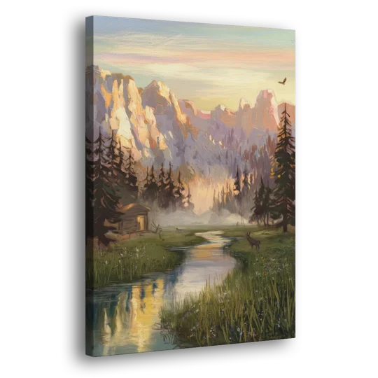 Boise Scenic Outdoors - Canvas Wall Art - Side
