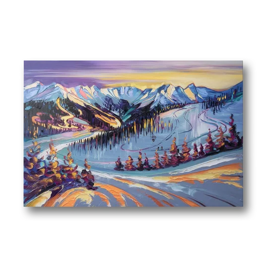 Breckenridge Scenic Trails - Canvas Wall Art - Front