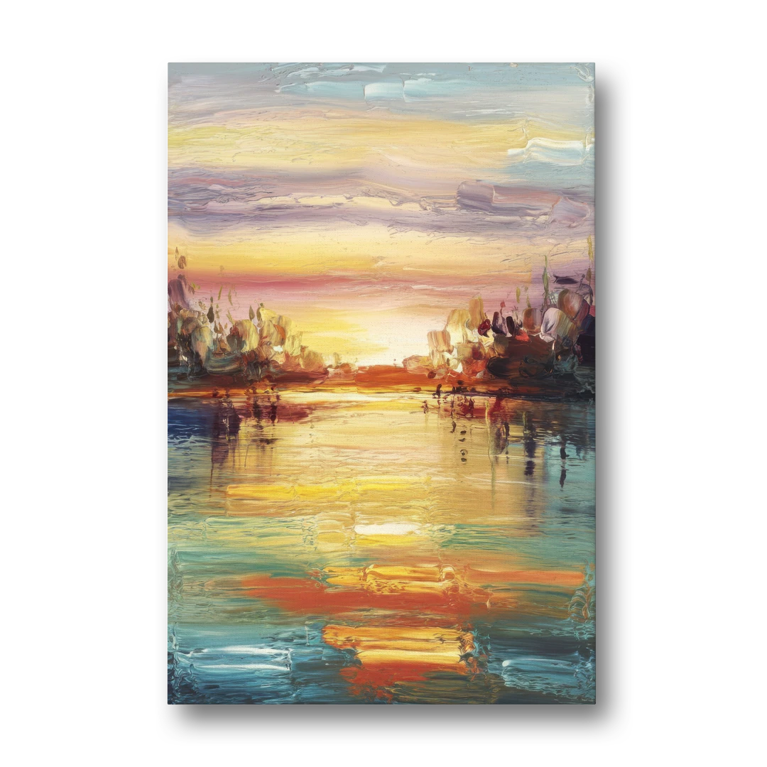Buffalo Lake Erie Horizon - Canvas Wall Art - Front