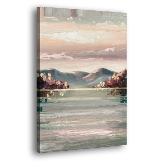 Burlington Lake Champlain Serenity - Canvas Wall Art - Side