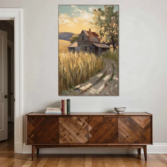 Burlington Rustic Charm - Canvas Wall Art - Coffee Table - 40x60