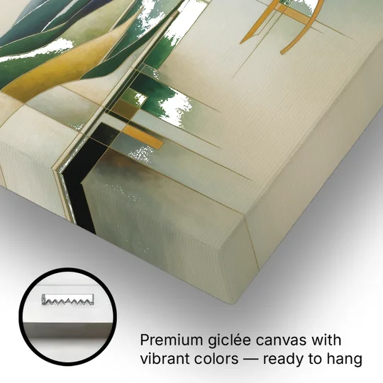 Bygdøy Peninsula Beauty - Canvas Wall Art - Gallery Wrap Corner