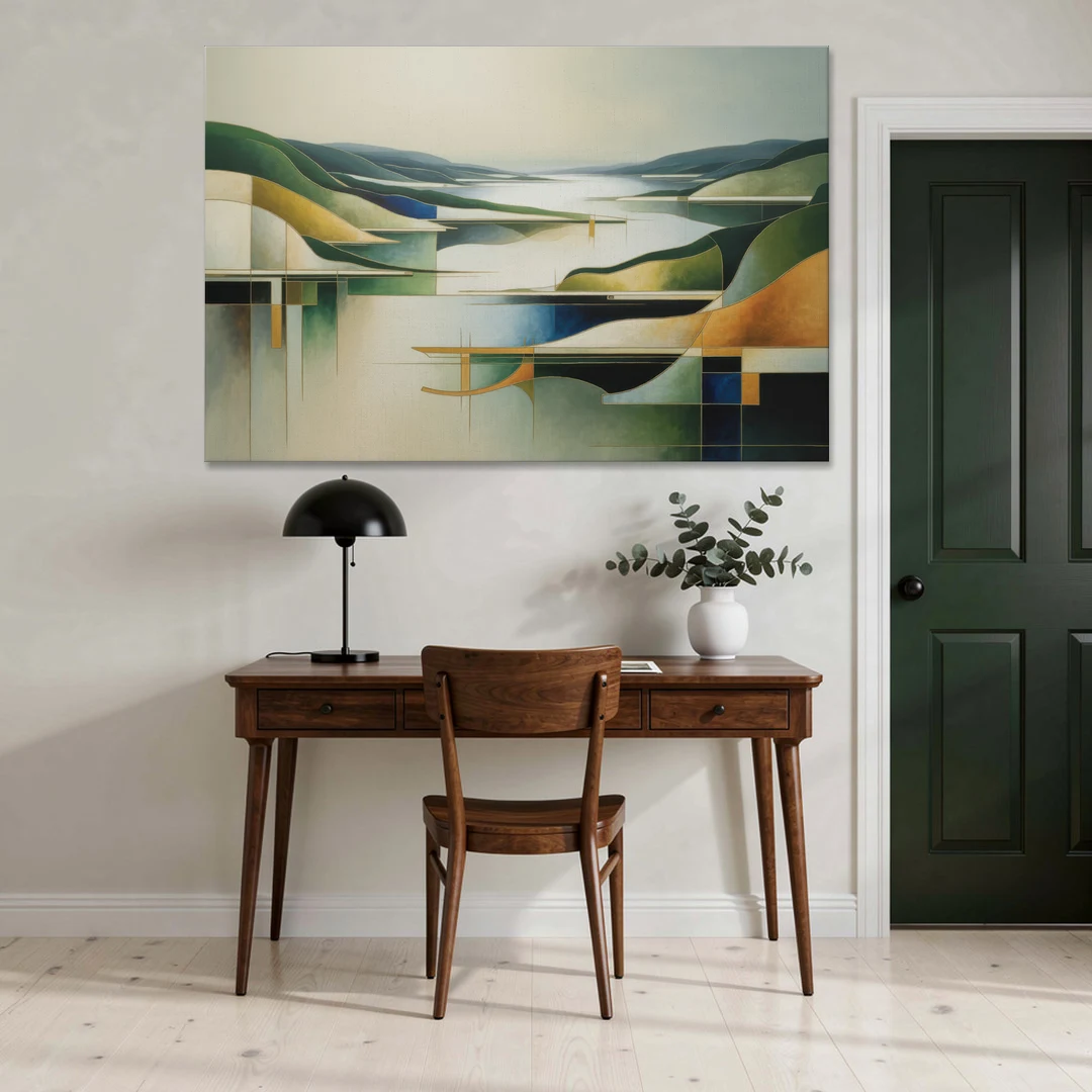 Bygdøy Peninsula Beauty - Canvas Wall Art - Office - 60x40