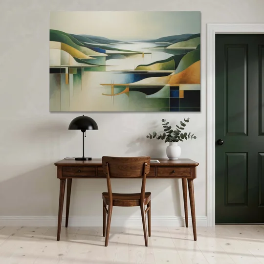 Bygdøy Peninsula Beauty - Canvas Wall Art - Office - 60x40