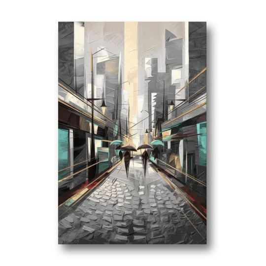 Camden Urban Charm - Canvas Wall Art - Front