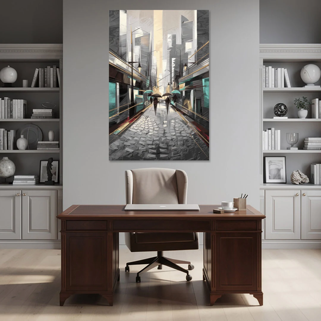 Camden Urban Charm - Canvas Wall Art - Office - 40x60