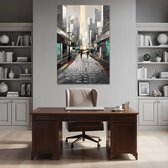 Camden Urban Charm - Canvas Wall Art - Office - 40x60