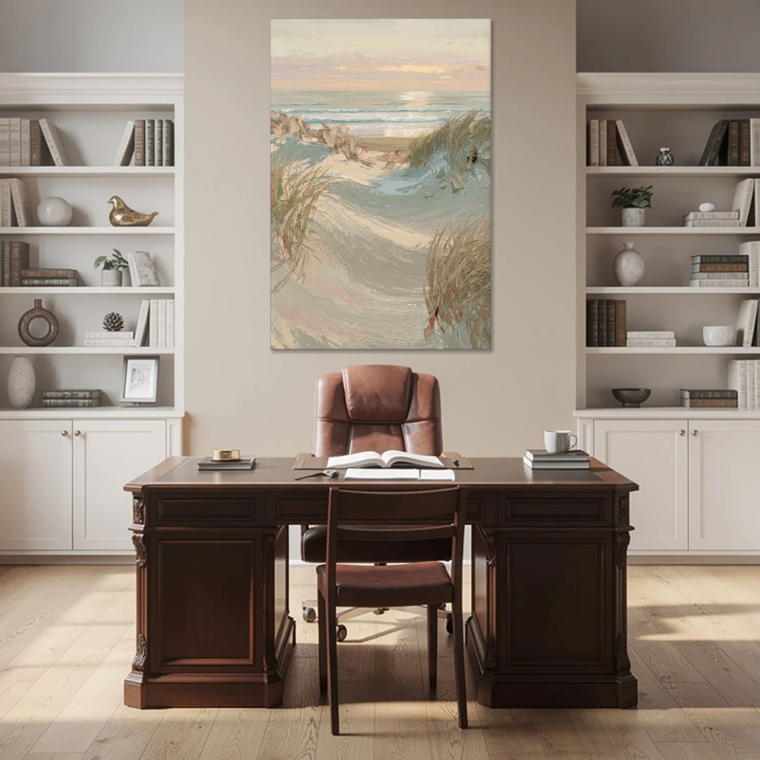 Cape May Coastal Serenity - Canvas Wall Art - Office - 40x60