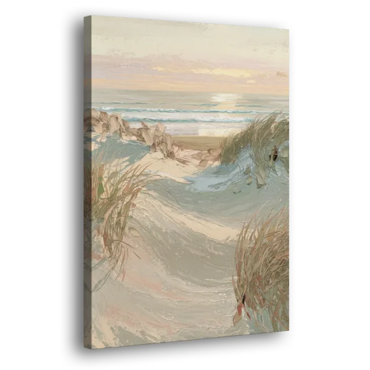 Cape May Coastal Serenity - Canvas Wall Art - Side