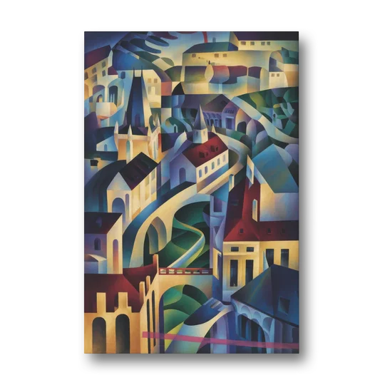 Castle Hill Views - Canvas Wall Art - Front