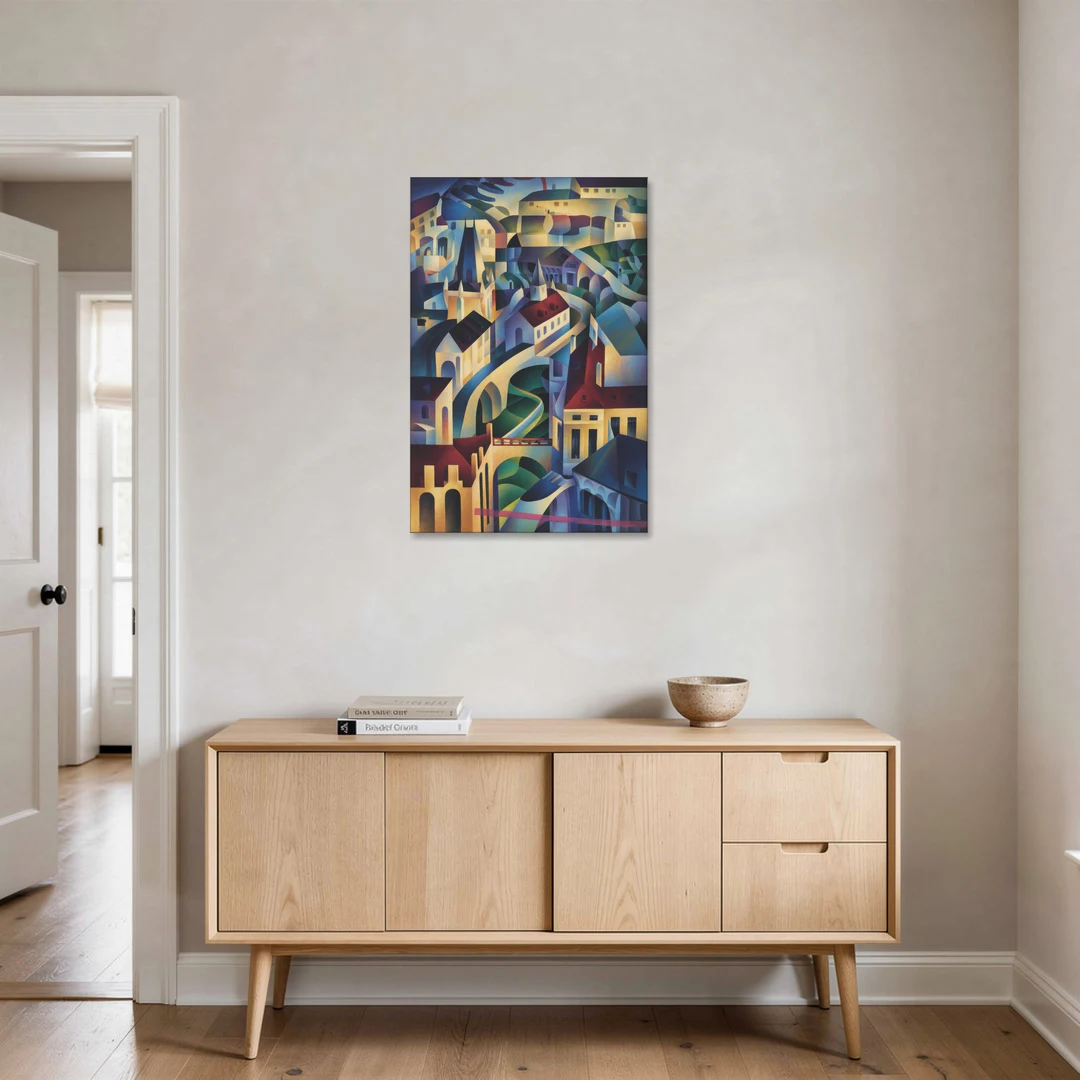 Castle Hill Views - Canvas Wall Art - Coffee Table - 24x36