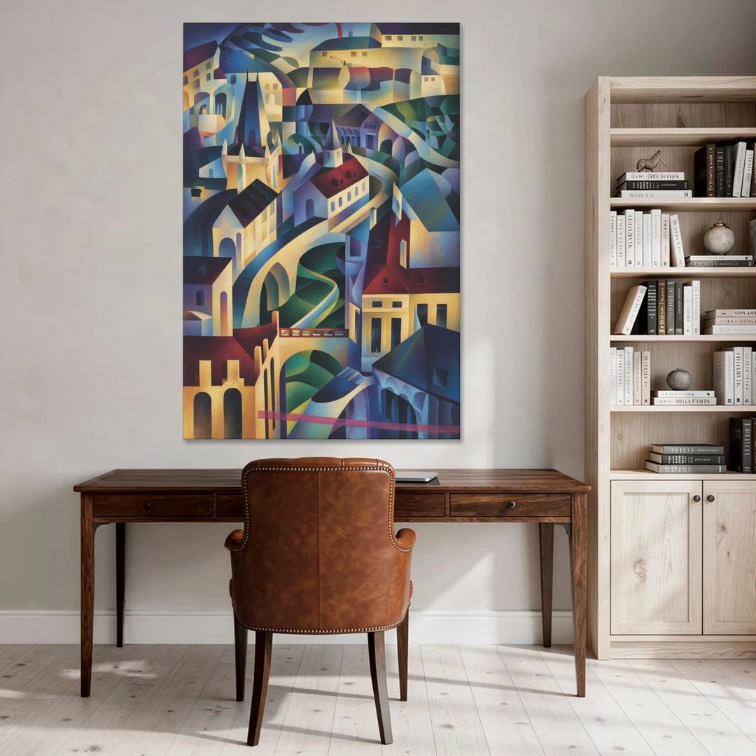 Castle Hill Views - Canvas Wall Art - Office - 40x60