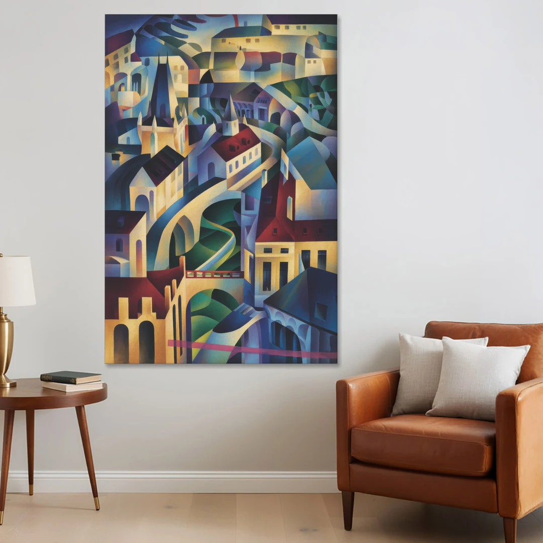 Castle Hill Views - Canvas Wall Art - Sofa - 40x60