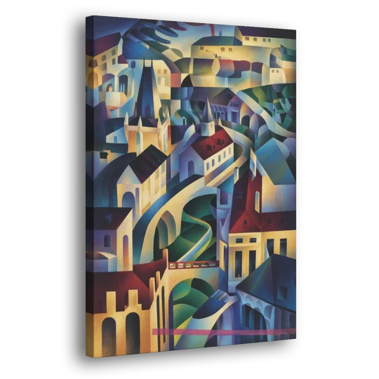 Castle Hill Views - Canvas Wall Art - Side