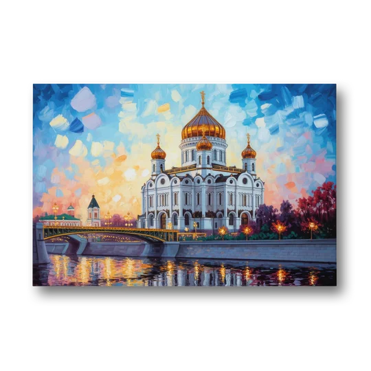 Cathedral of Christ Light - Canvas Wall Art - Front