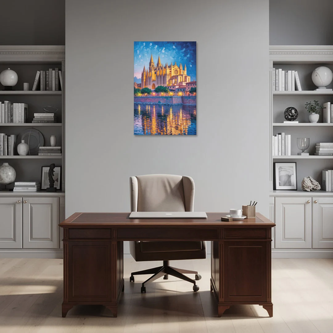 Cathedral of Santa Maria - Canvas Wall Art - Office - 24x36