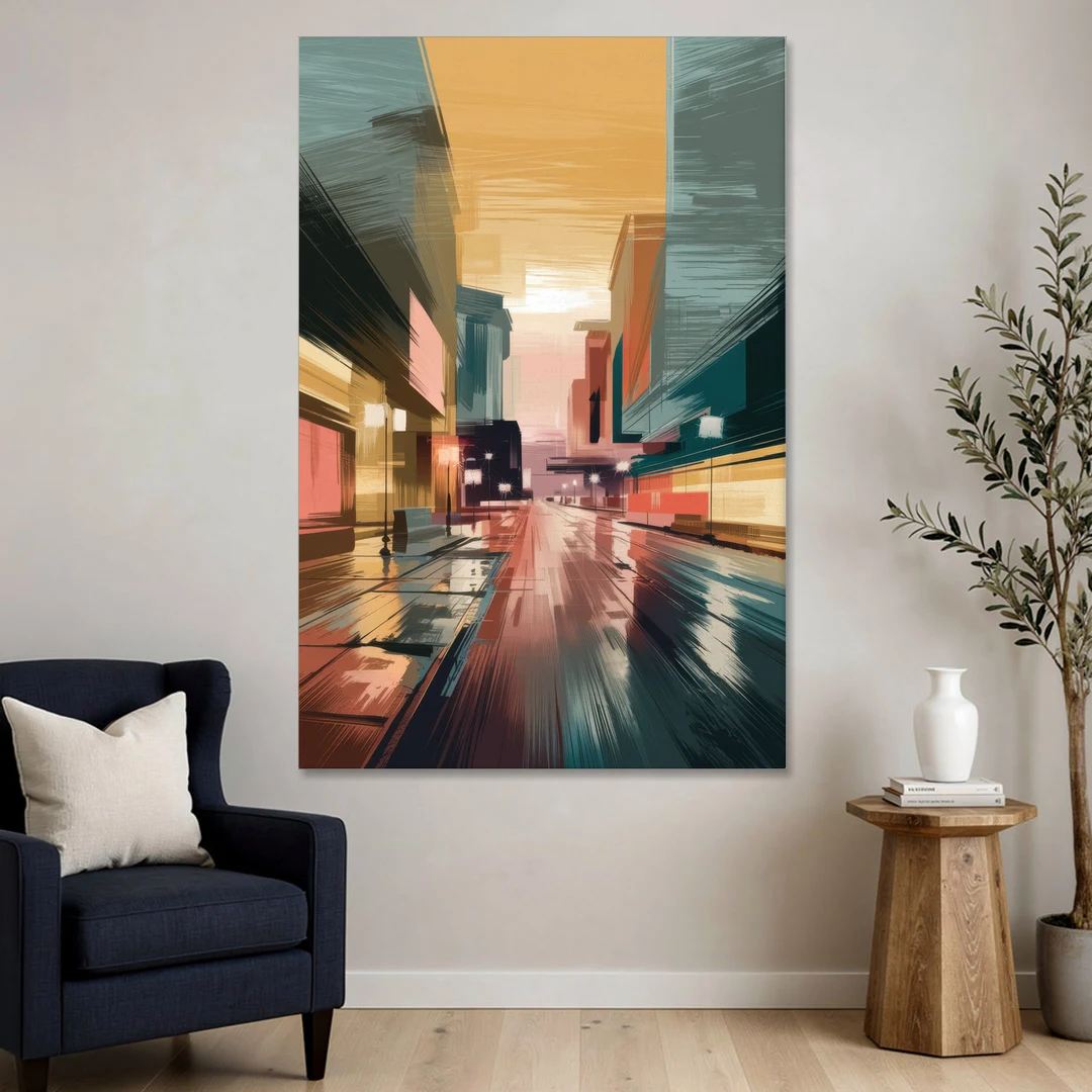 Chandler Scenic Landscape - Canvas Wall Art - Sofa - 40x60