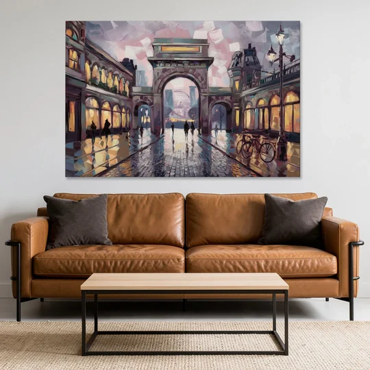 Chandler Urban Charm - Canvas Wall Art - Sofa - 60x40