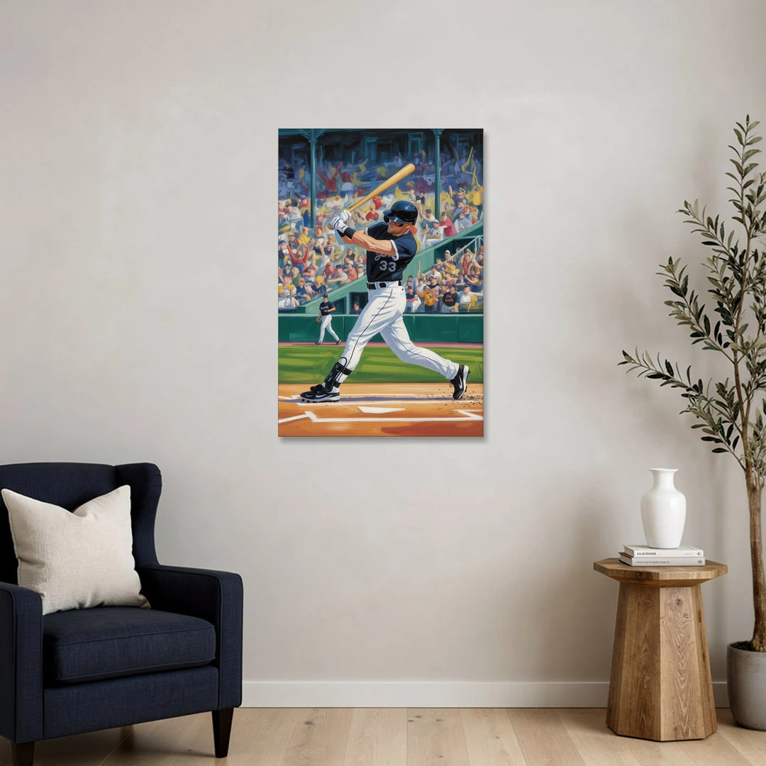 Chicago White Sox Grand Slam - Canvas Wall Art - Sofa - 24x36
