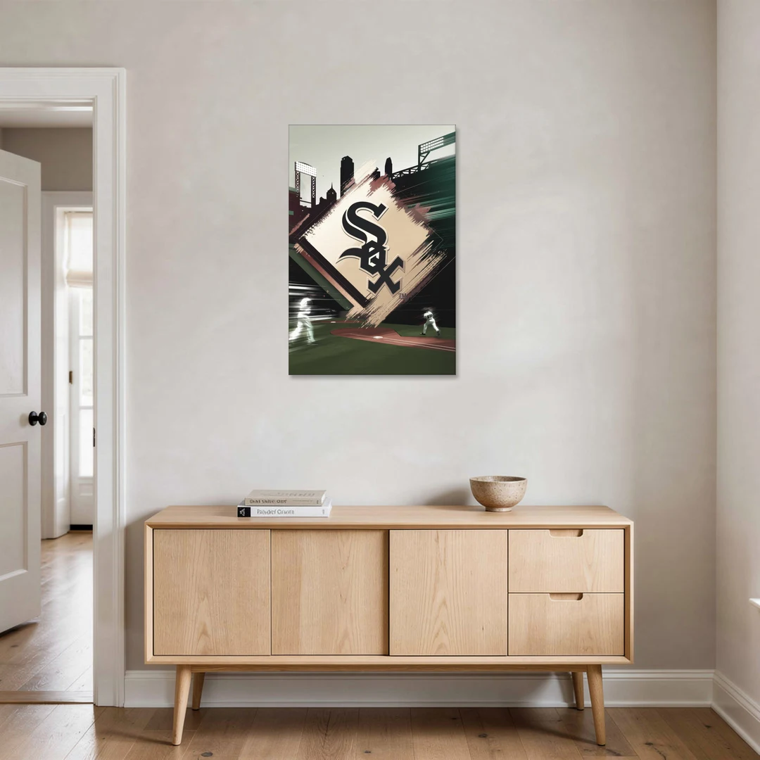 Chicago White Sox Legacy - Canvas Wall Art - Coffee Table - 24x36