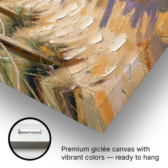 Coastal Beach Path Over the Dune Crest - Canvas Wall Art - Gallery Wrap Corner