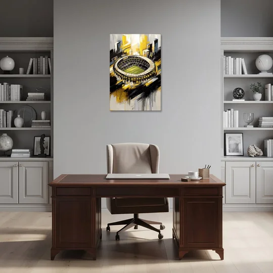 Columbus Crew FC Legacy - Canvas Wall Art - Office - 24x36