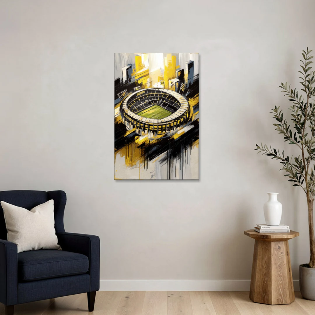 Columbus Crew FC Legacy - Canvas Wall Art - Sofa - 24x36
