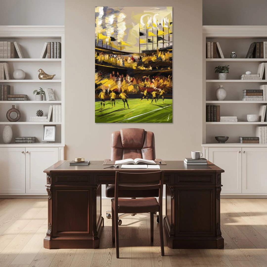 Columbus Crew Soccer Spirit - Canvas Wall Art - Office - 40x60
