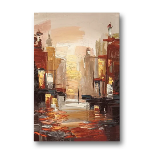 Corona Serene Landscape - Canvas Wall Art - Front