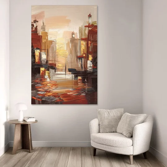 Corona Serene Landscape - Canvas Wall Art - Sofa - 40x60