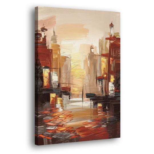 Corona Serene Landscape - Canvas Wall Art - Side