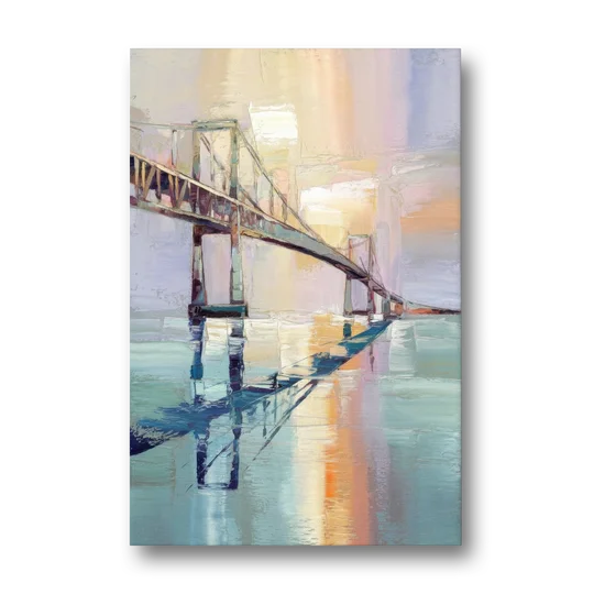 Corpus Christi Harbor Bridge - Canvas Wall Art - Front