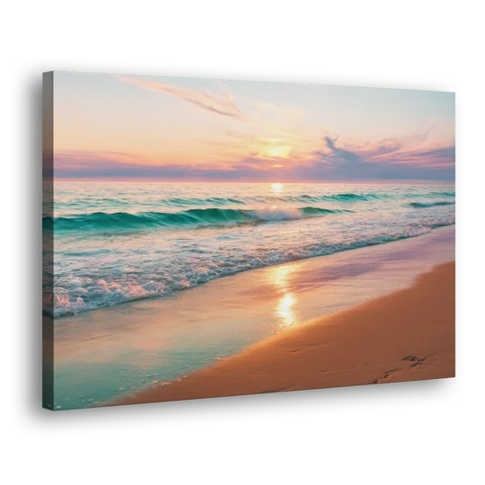 Corpus Christi Padre Island - Canvas Wall Art - Side