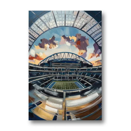 Dallas Cowboys Stadium - Canvas Wall Art - Front