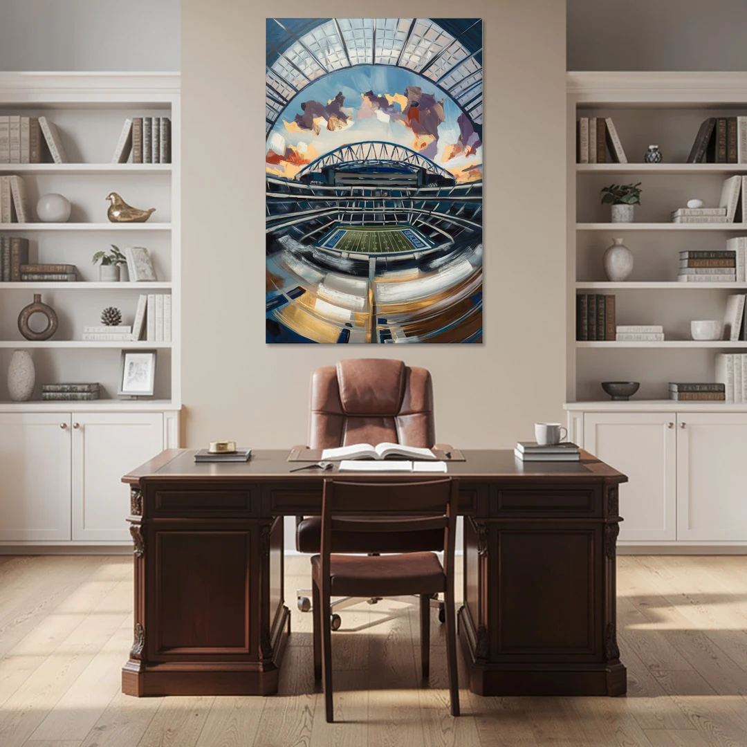 Dallas Cowboys Stadium - Canvas Wall Art - Office - 40x60