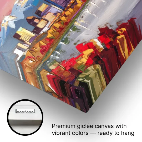 Denver Art Museum Highlights - Canvas Wall Art - Gallery Wrap Corner
