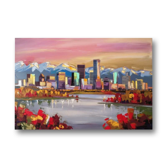 Denver Art Museum Highlights - Canvas Wall Art - Front