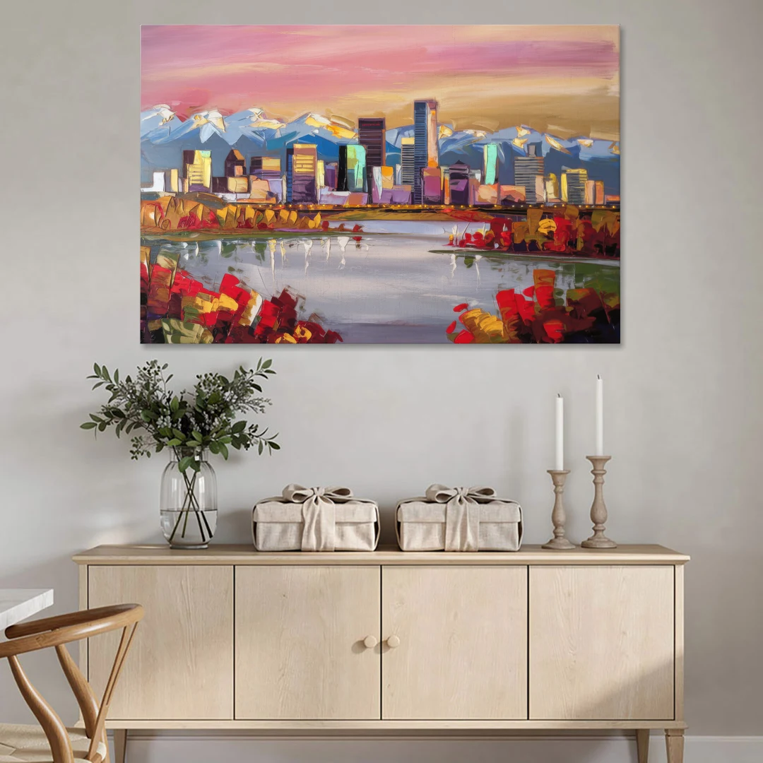 Denver Art Museum Highlights - Canvas Wall Art - Coffee Table - 60x40