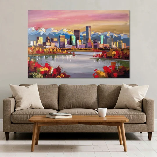 Denver Art Museum Highlights - Canvas Wall Art - Sofa - 60x40