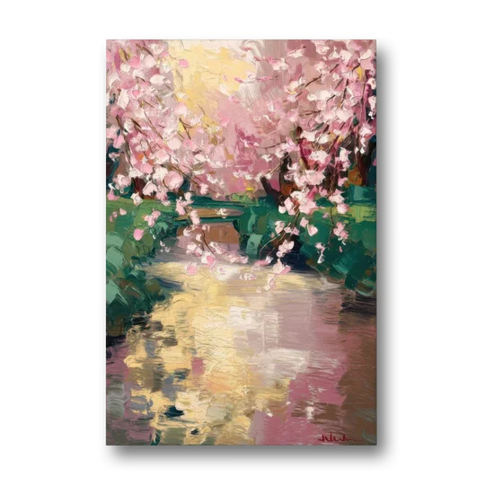 Denver Cherry Creek Charm - Canvas Wall Art - Front