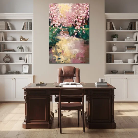 Denver Cherry Creek Charm - Canvas Wall Art - Office - 40x60