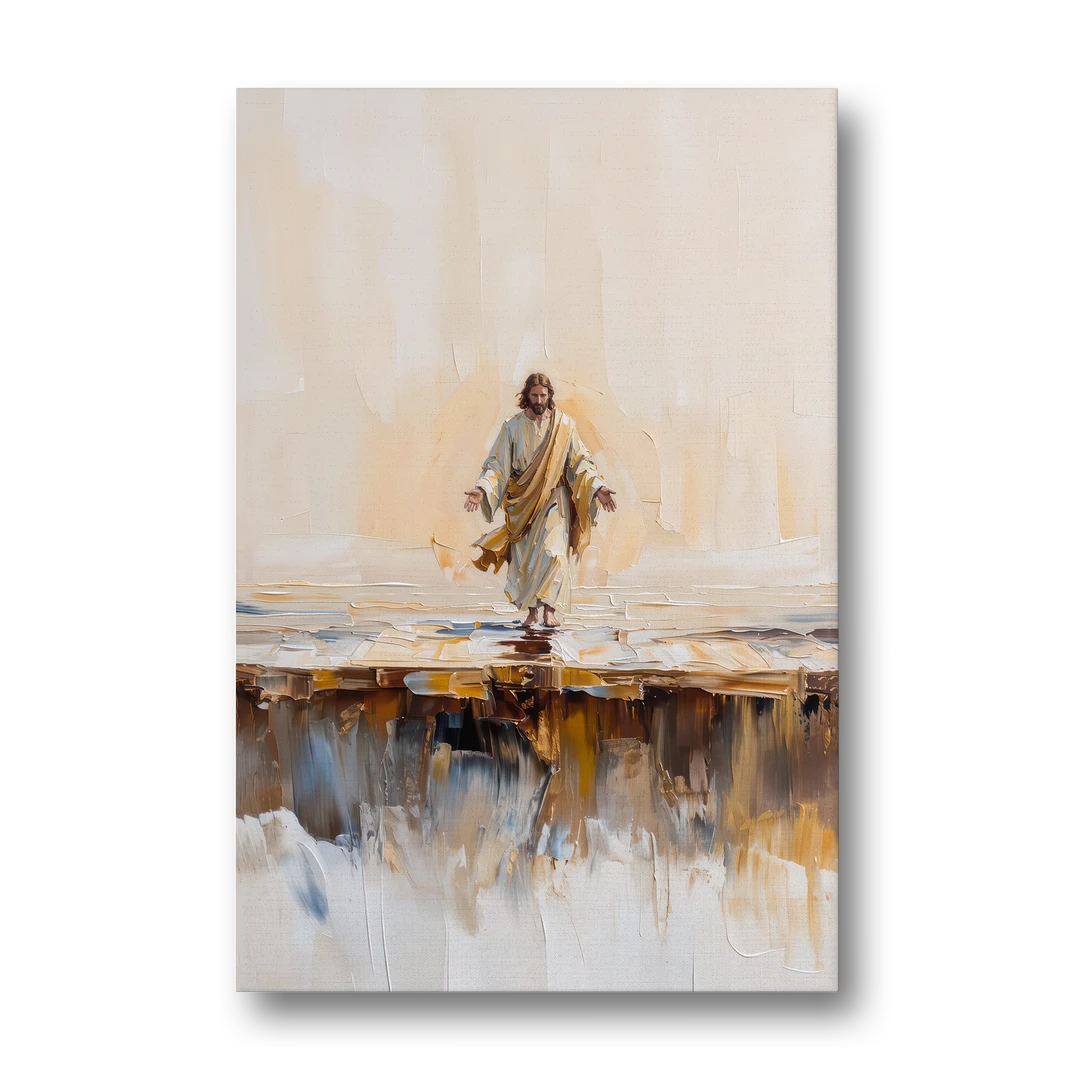 Divine Christian Moment - Canvas Wall Art - Front