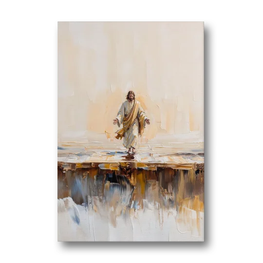Divine Christian Moment - Canvas Wall Art - Front