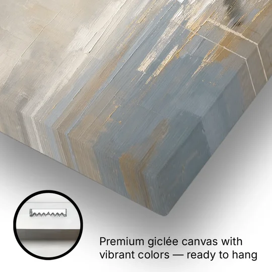 Dove Wall Art with Wings Over Still Water - Canvas Wall Art - Gallery Wrap Corner