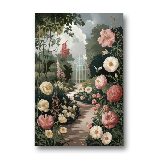 Dunedin Botanical Gardens - Canvas Wall Art - Front