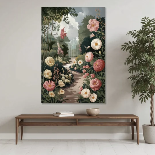 Dunedin Botanical Gardens - Canvas Wall Art - Coffee Table - 40x60