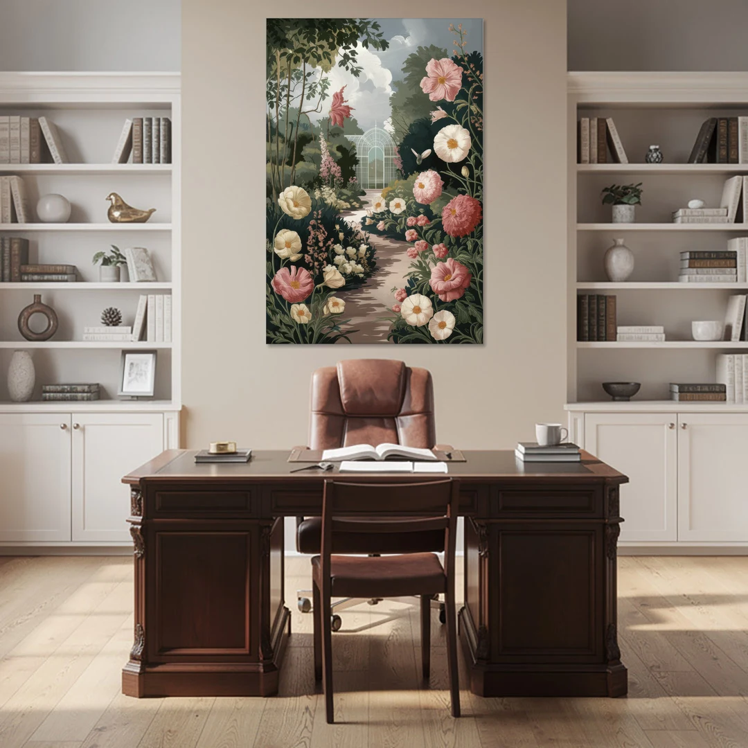 Dunedin Botanical Gardens - Canvas Wall Art - Office - 40x60